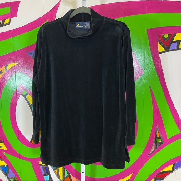LizSport, Long Sleeve Turtleneck Velvety Shirt. Size Small. Excellent condition! - Picture 1 of 5